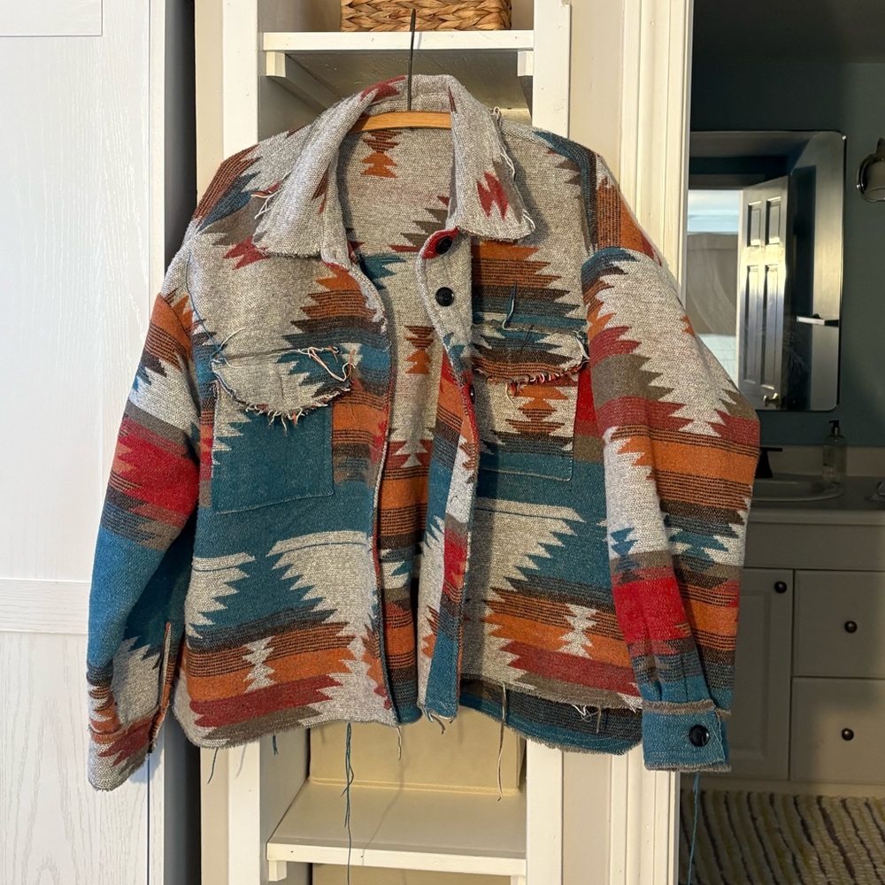 Twenty Multicolor Patterned Jacket - image 1